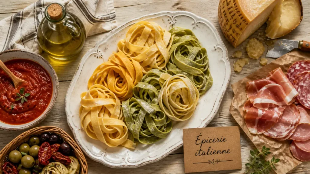 épicerie italienne reims : pâtes, antipasti et huile d’olive