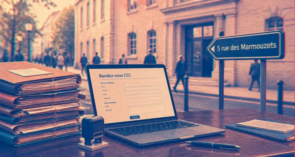 Chambre des commerces de reims : rendez-vous entreprise, bureau et dossier