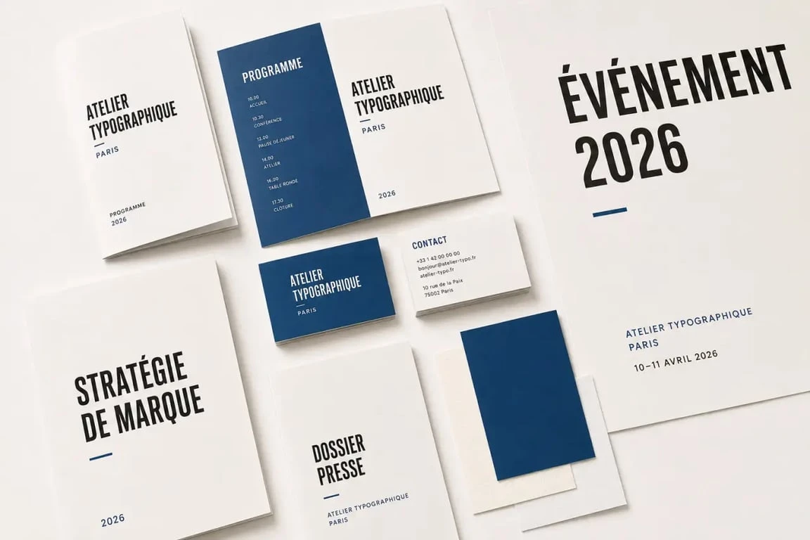 Imprimerie Reims avec flyers, cartes de visite et brochures professionnelles