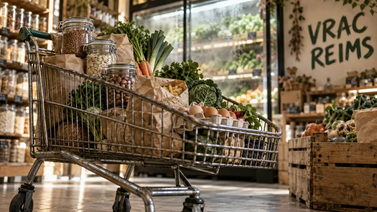 Magasins bio Reims : vrac et bocaux, produits frais en magasin