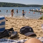 Plage du Lac du Der près de Reims, reims lac