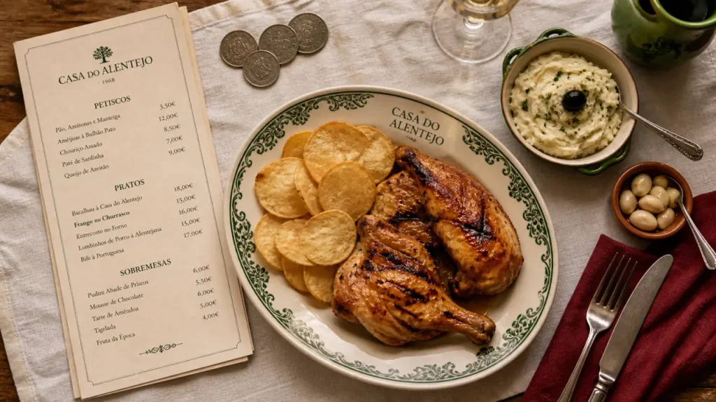 Restaurants portugais reims : frango no churrasco, petiscos