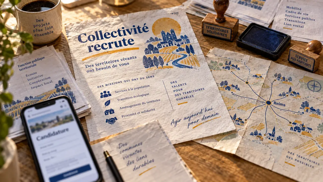Grand reims emploi : collectivité recrute dans 143 communes
