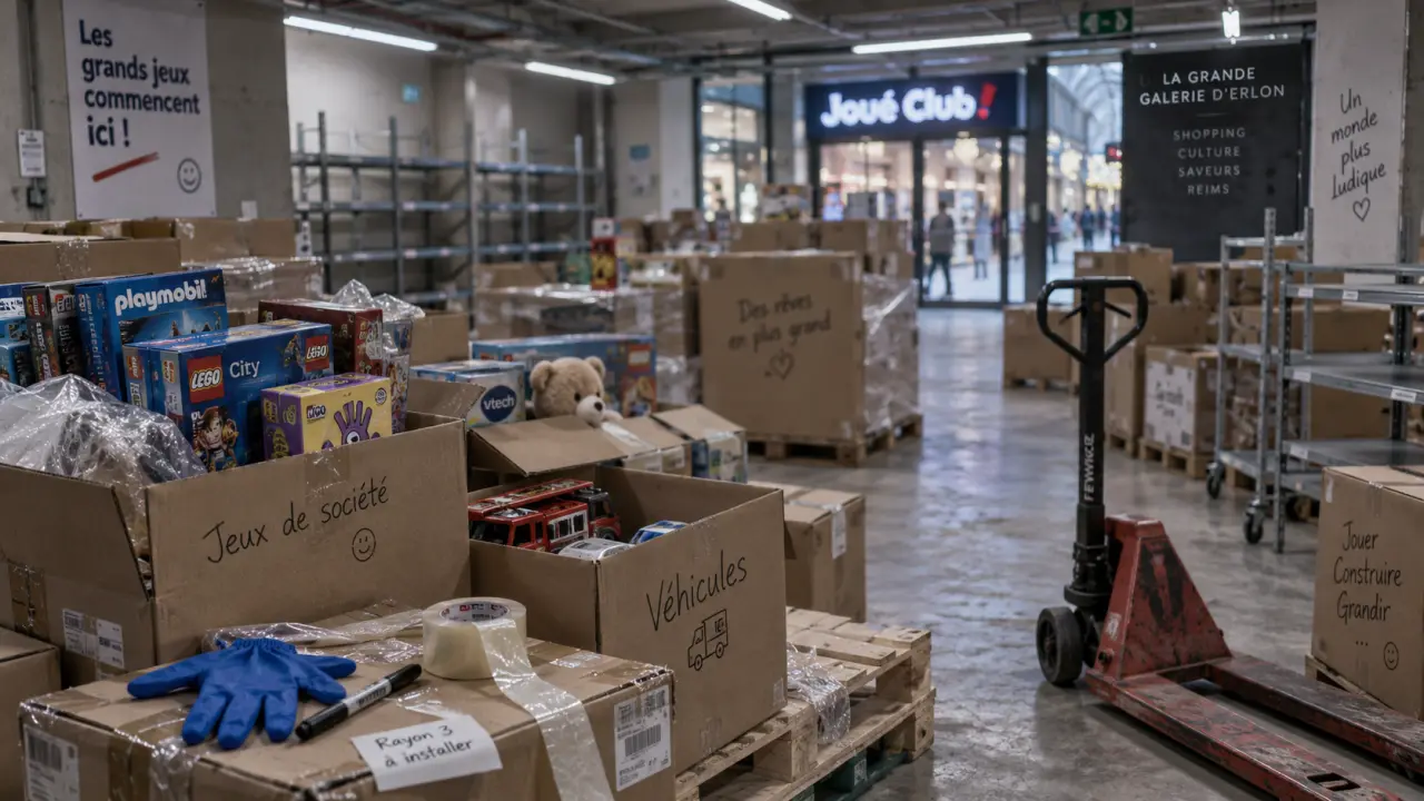 À Reims, le magasin Joué Club prépare sa réouverture galerie d’Erlon