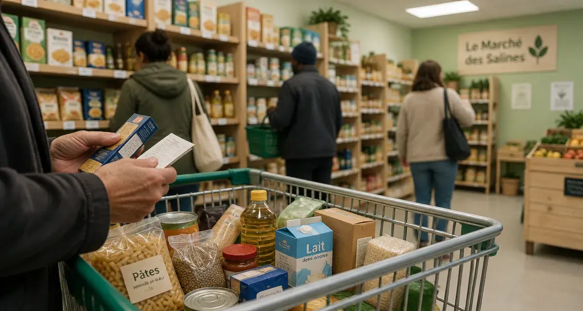 À Reims, Le Marché des Salines accompagne ses bénéficiaires au quotidien
