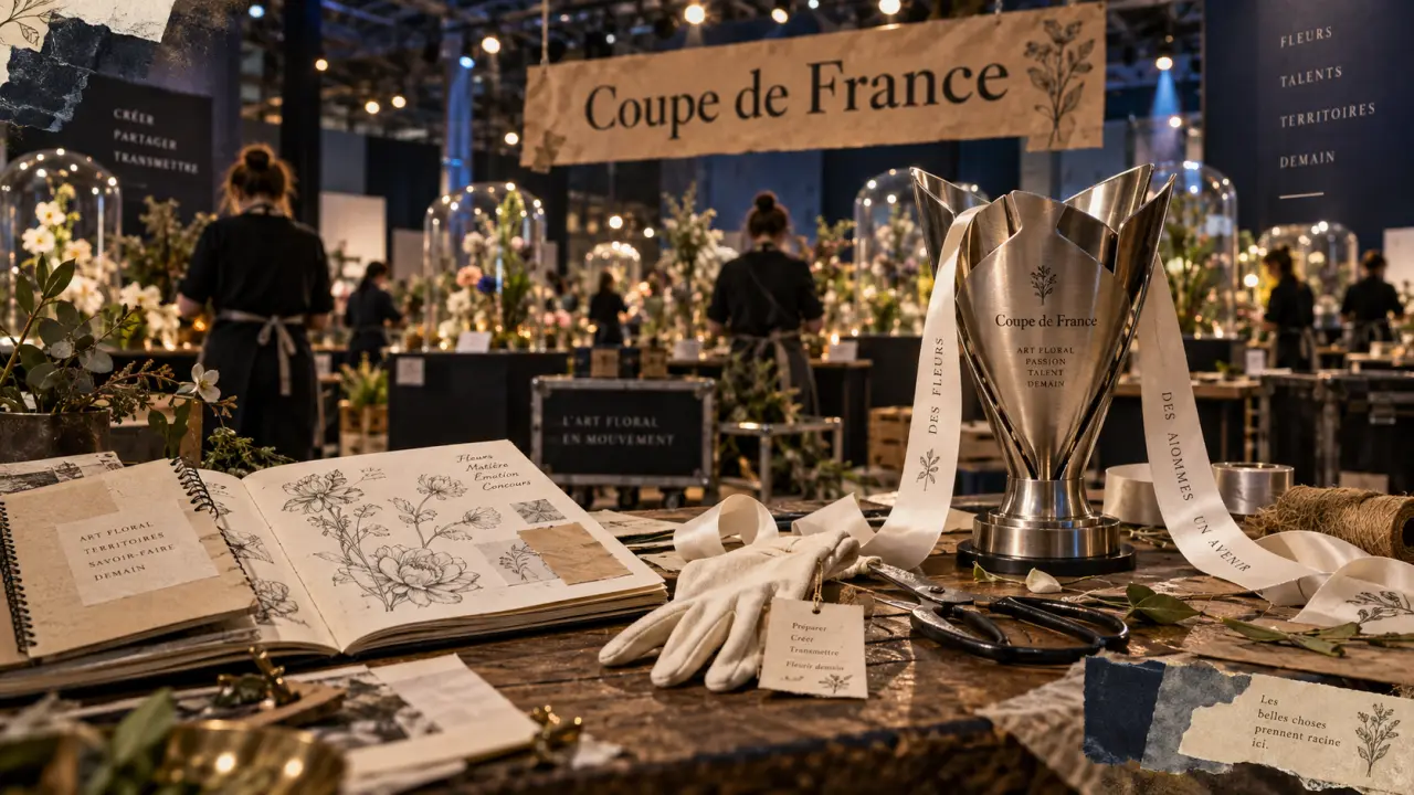 Reims a accueilli l'élite des fleuristes pour la Coupe de France