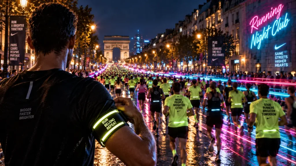 À Reims, le Running Night Club réunit des centaines de coureurs