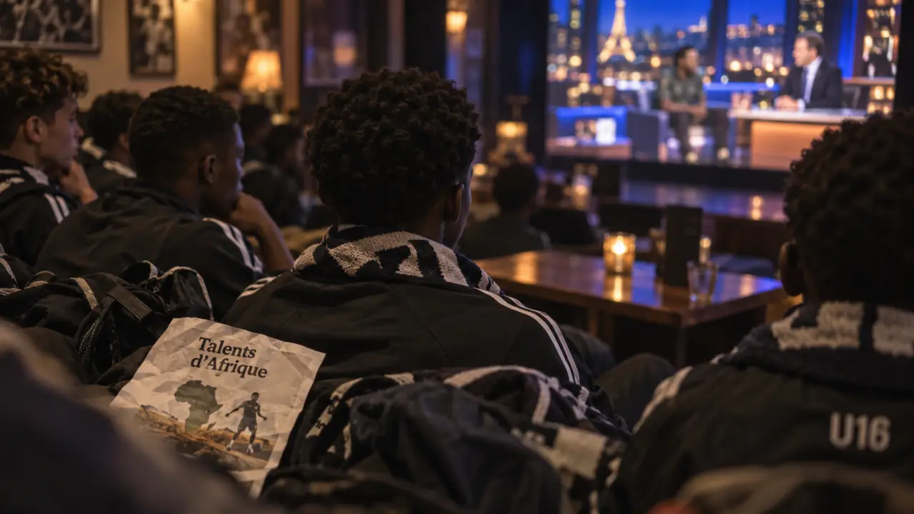 Les U16 de La Neuvillette-Jamin invités sur le plateau de Canal+